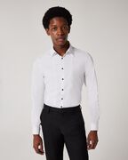 Slim Long Sleeve Panelled Formal Shirt